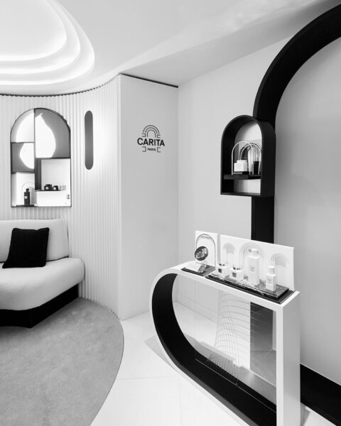 Fotografia per il brand di lusso Carita Paris realizzata da David Hatters dello studio fotografico OG Studio di Vicenza