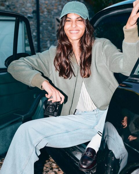 Fotografia di moda in stile editoriale per il brand Giadero realizzata da David Hatters dello studio fotografico OG Studio di Vicenza, nella foto è presente la modella Gioia Pinchiurri